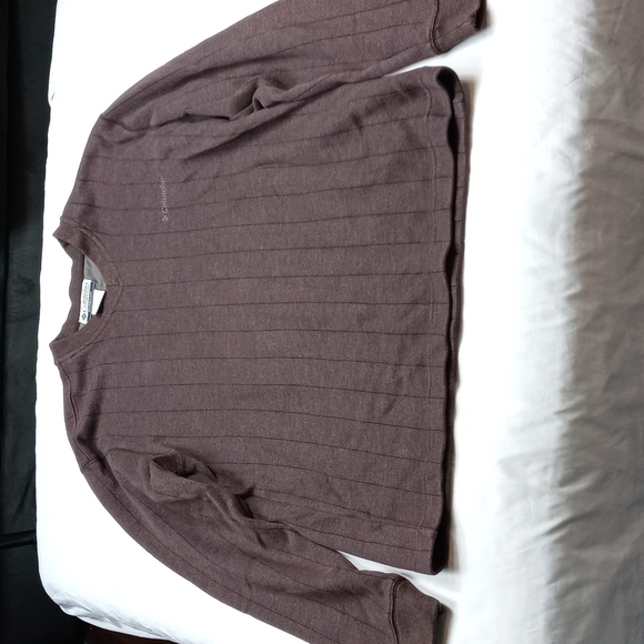 Columbia mens medium v-neck sweater - Picture 1 of 8